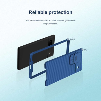 NILLKIN Hybrid Hülle für Google Pixel 7a Camshield Pro Case Handy Full Cover