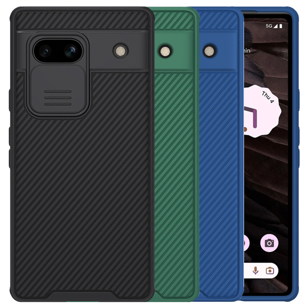 NILLKIN Hybrid Hülle für Google Pixel 7a Camshield Pro Case Handy Full Cover