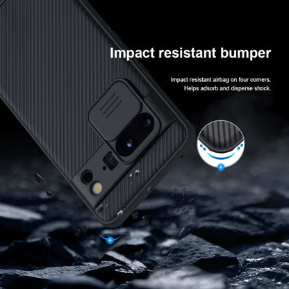 NILLKIN Hybrid Hülle für Google Pixel 8 PRO Camshield Pro Case Handy Full Cover