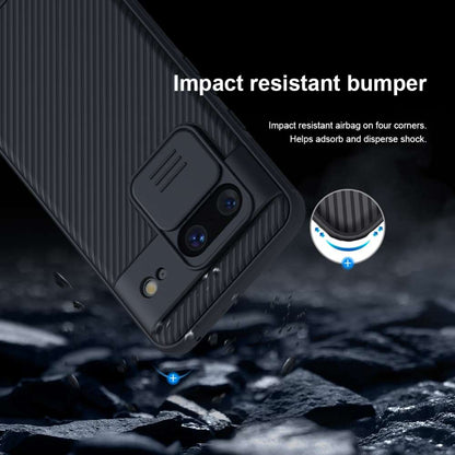 NILLKIN Hybrid Hülle für Google Pixel 8 Camshield Pro Case Schutz PC Handy Cover