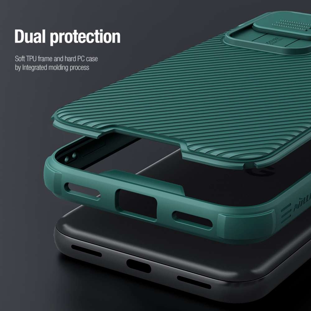 NILLKIN Hybrid Hülle für Google Pixel 8a Camshield Pro Case Handy Full Cover
