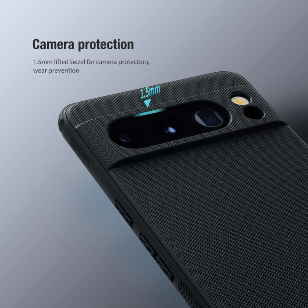 NILLKIN Hard Cover für Google Pixel 8 PRO Super Frosted Pro Matte Hülle PC TPU