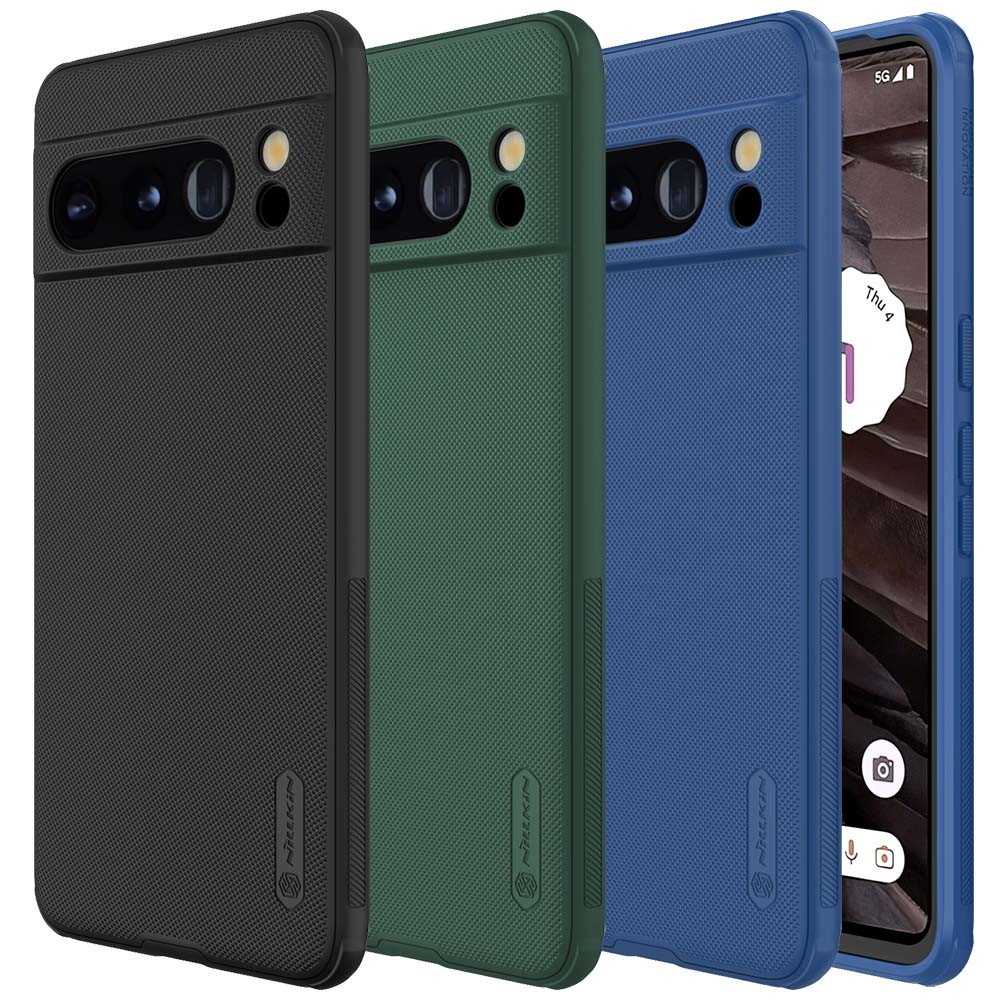 NILLKIN Hard Cover für Google Pixel 8 PRO Super Frosted Pro Matte Hülle PC TPU
