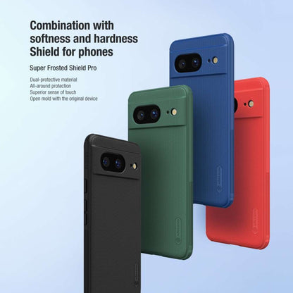 NILLKIN Hard Cover für Google Pixel 8 Super Frosted Pro Case Matte Schutz Hülle