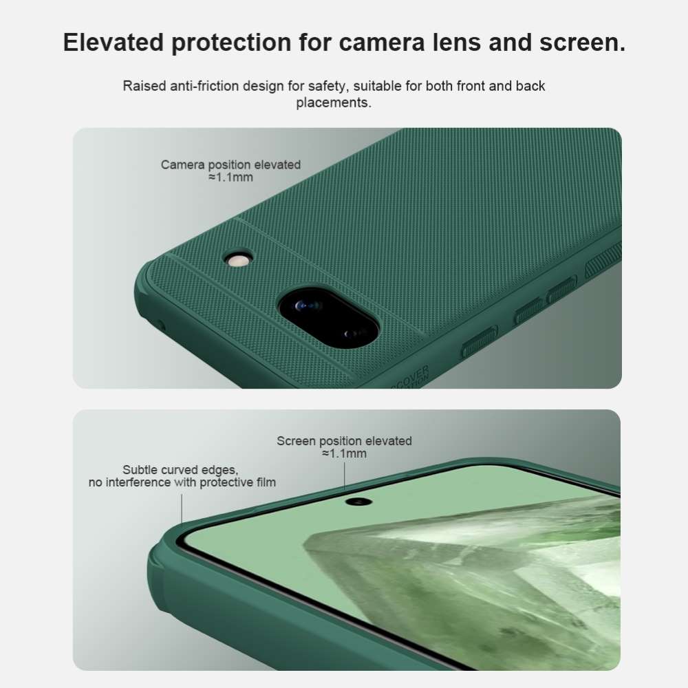 NILLKIN Hard Cover für Google Pixel 8a Super Frosted Pro Case Matte Schutz Hülle