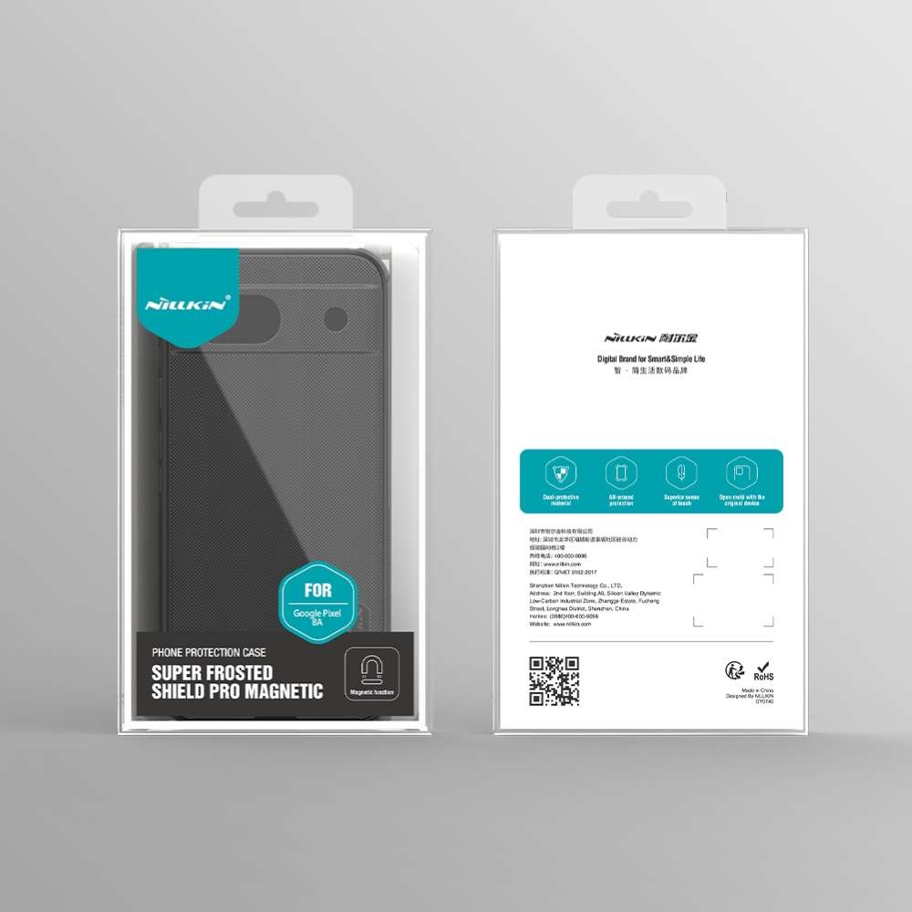 NILLKIN Hard Cover für Google Pixel 8a Super Frosted Pro Case Matte Schutz Hülle