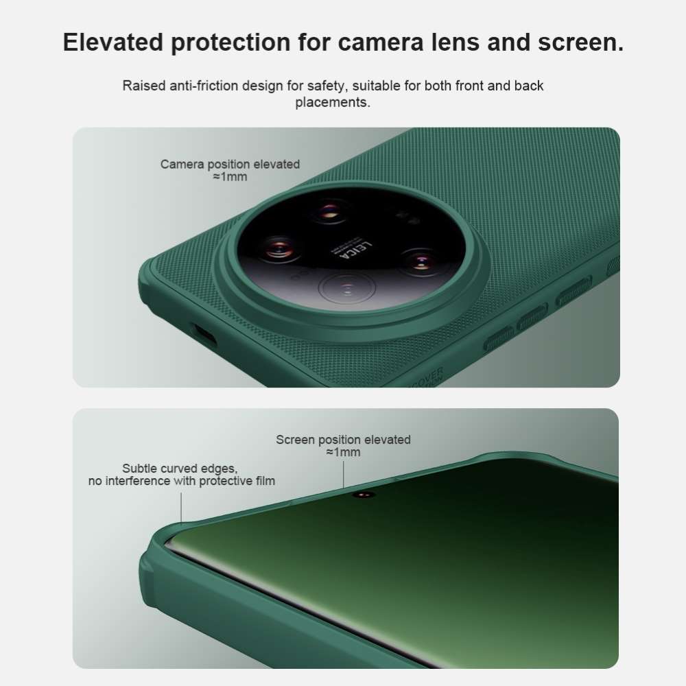 NILLKIN Hard Cover für Xiaomi 14 Ultra Super Frosted Pro Case Matte Schutz Hülle