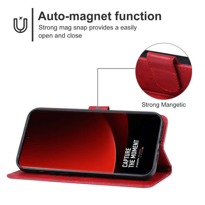 Handy Tasche für Xiaomi 14 Ultra Wallet Magnet Klappetui Hülle Kartenfach Case
