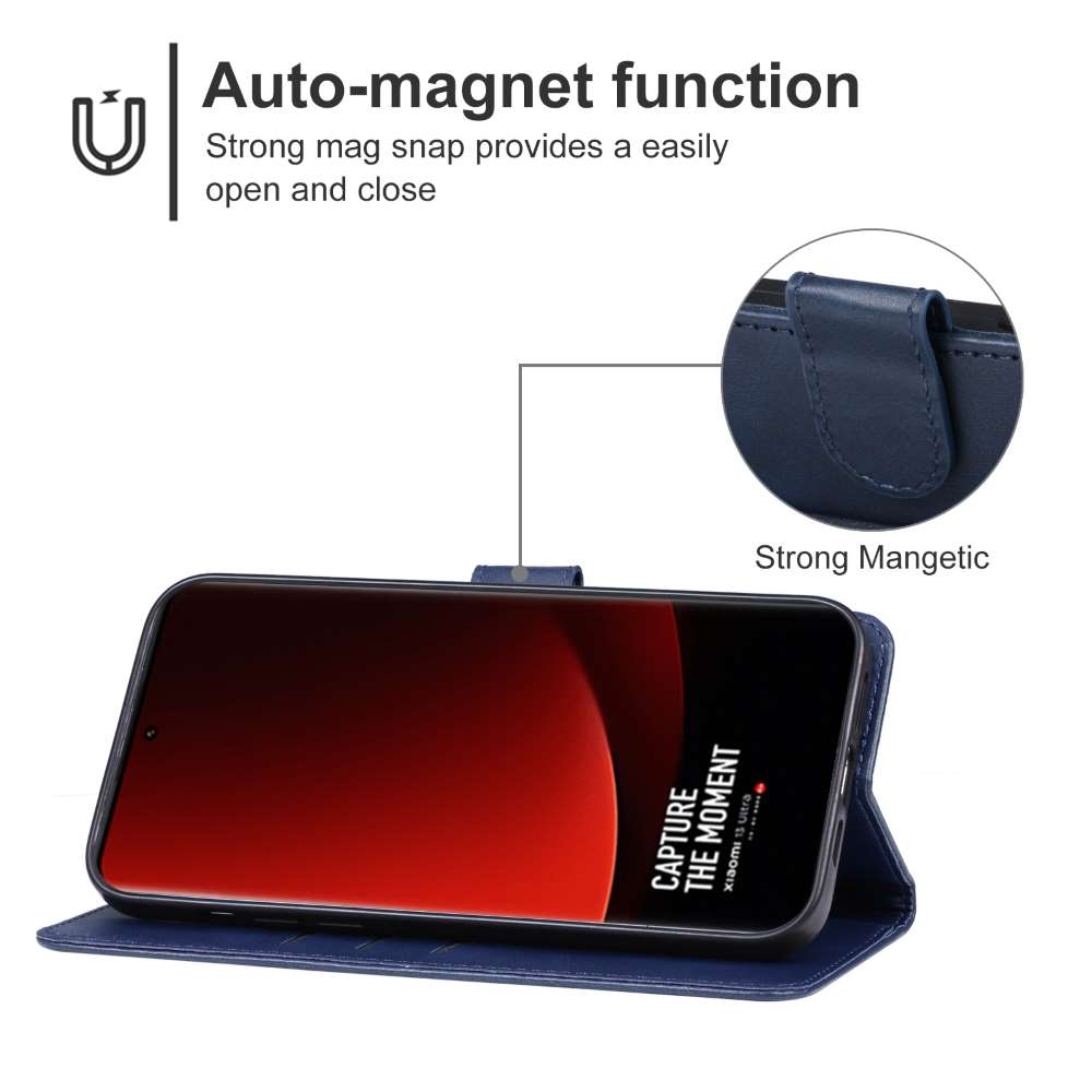 Handy Tasche für Xiaomi 14 Ultra Wallet Magnet Klappetui Hülle Kartenfach Case