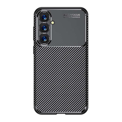 TPU Hülle für Samsung Galaxy S23 FE Carbon Fiber Muster Shockproof Cover Case