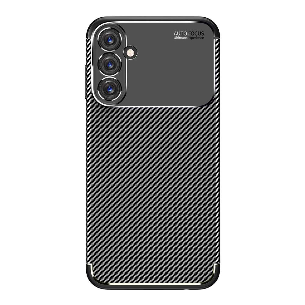 TPU Hülle für Samsung Galaxy A25 Carbon Fiber Muster Shockproof Back Cover Case
