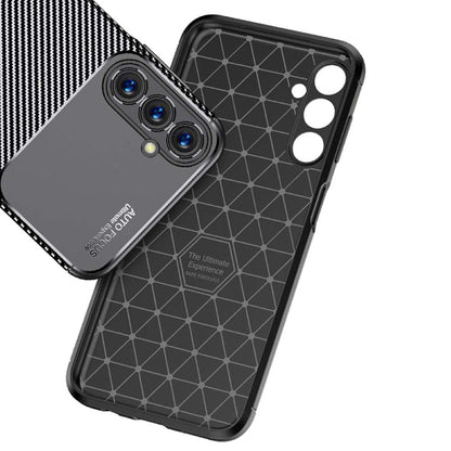 TPU Hülle für Samsung Galaxy A05s Carbon Fiber Muster Shockproof Back Cover Case