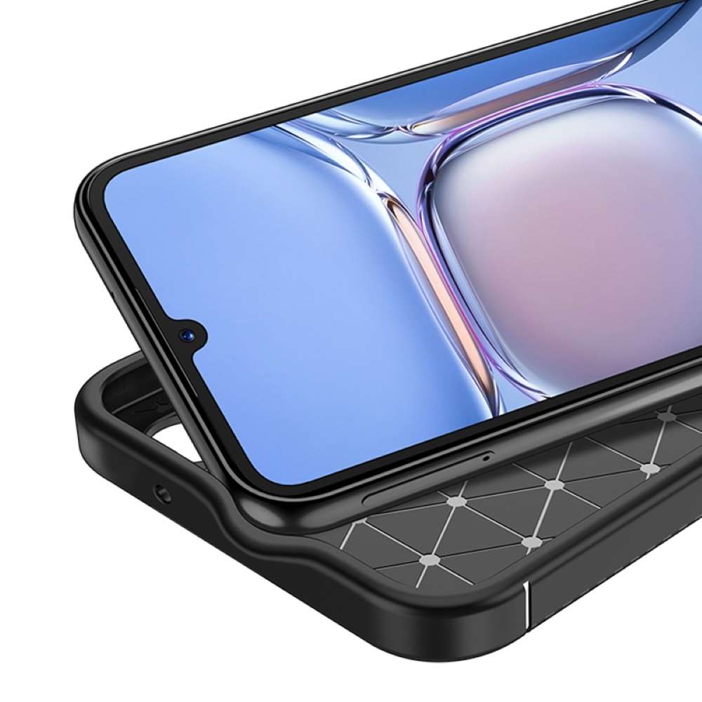 TPU Hülle für Samsung Galaxy A05s Carbon Fiber Muster Shockproof Back Cover Case