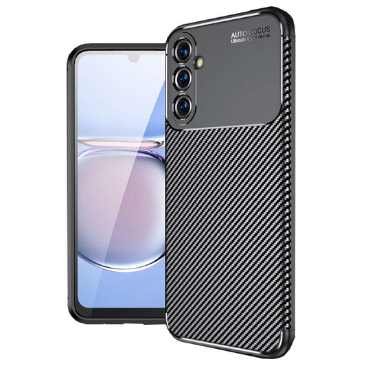 TPU Hülle für Samsung Galaxy A05s Carbon Fiber Muster Shockproof Back Cover Case