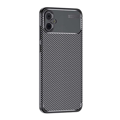 TPU Hülle für Samsung Galaxy A05 Carbon Fiber Muster Shockproof Back Cover Case