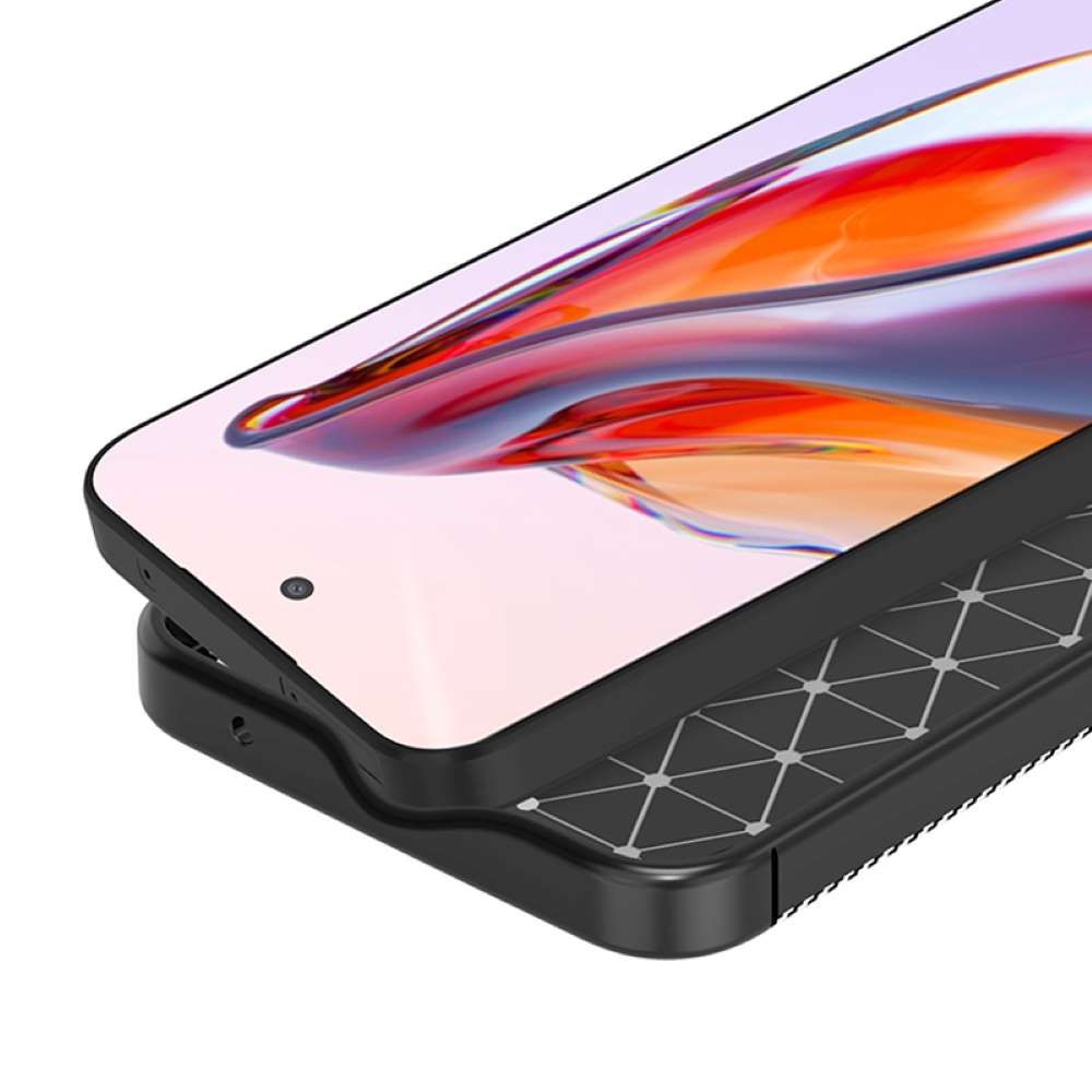 TPU Hülle für Samsung Galaxy A55 Carbon Fiber Muster Shockproof Back Cover Case