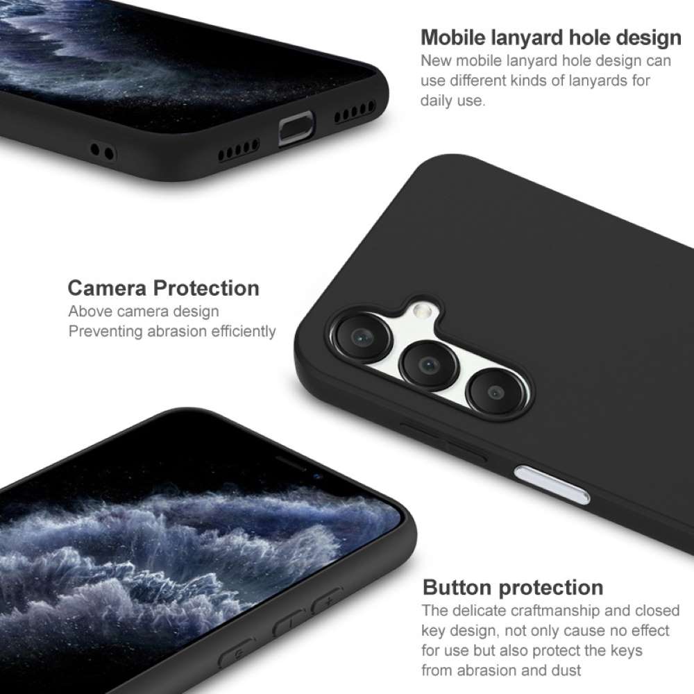 IMAK TPU Hülle für Samsung Galaxy A25 UC-3 Series Frosted Matt Soft Cover Case