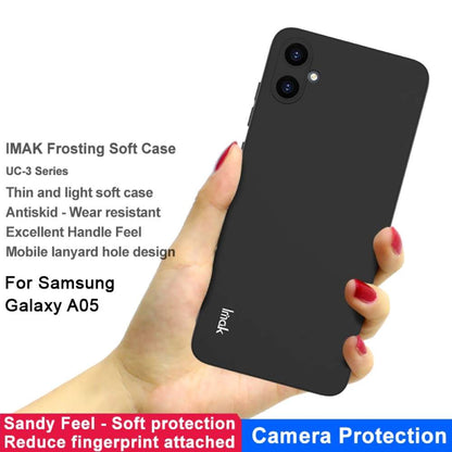 IMAK TPU Hülle für Samsung Galaxy A05 UC-3 Series Frosted Matt Soft Cover Case