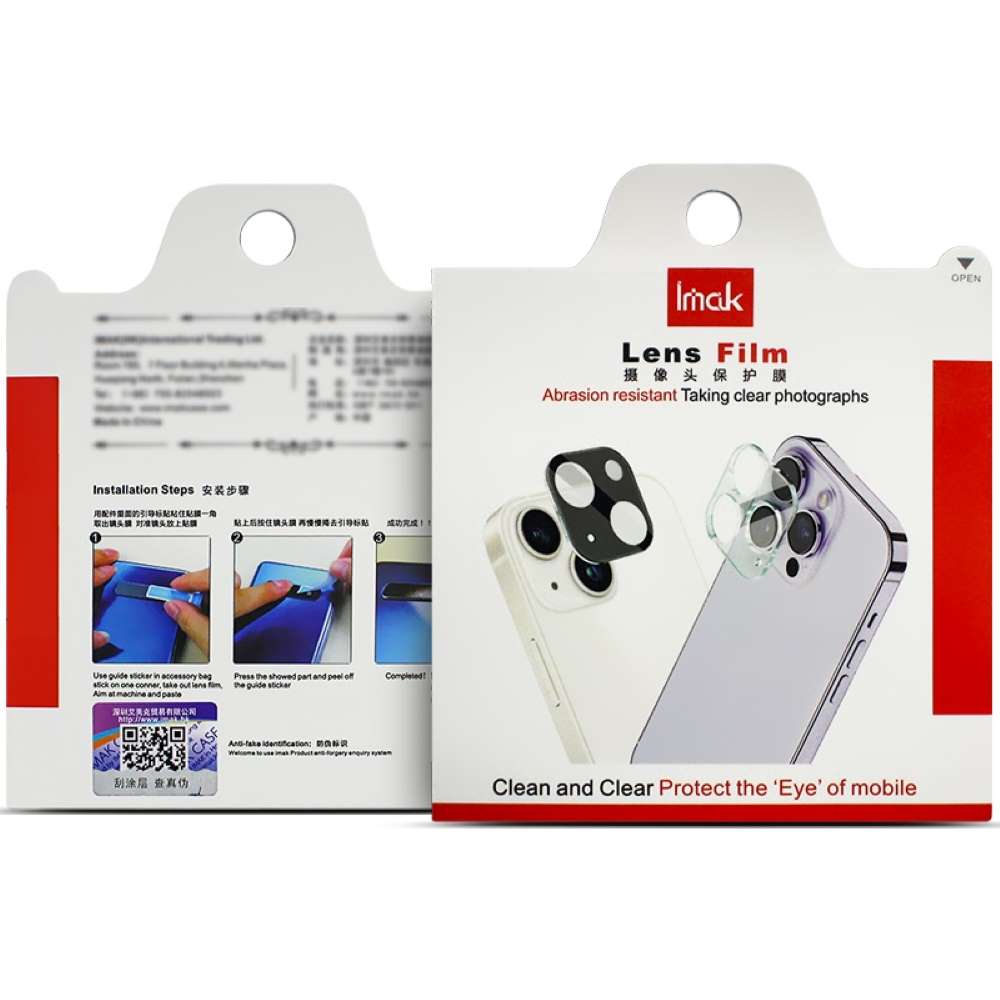 IMAK Kamera Schutzglas für Samsung Galaxy S24 Abdeckung Folie Linse Glass Film