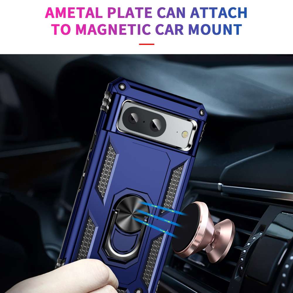 Outdoor Hülle für Google Pixel 8 TPU PC Hybrid Sergeant Armor Ring Cover Case
