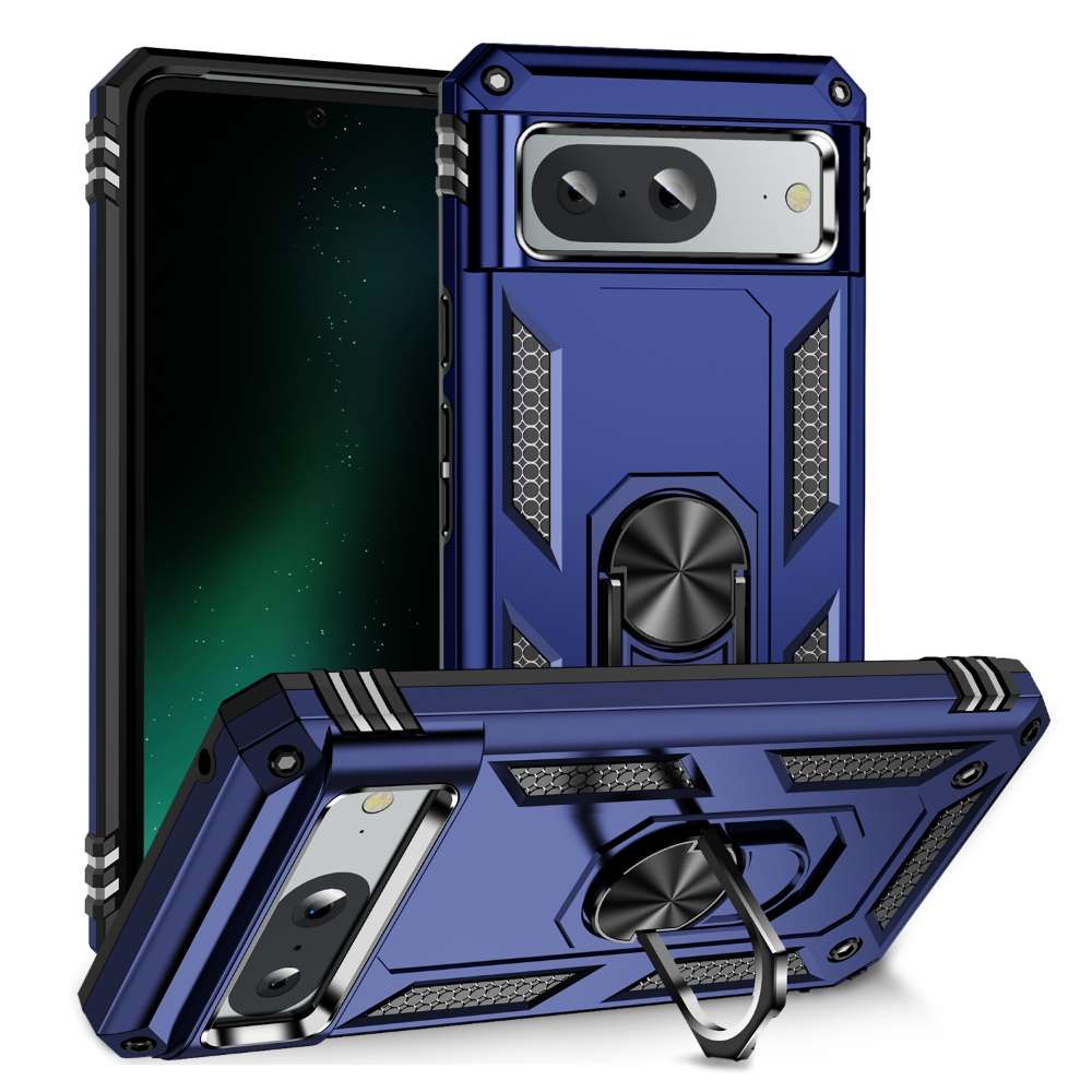 Outdoor Hülle für Google Pixel 8 TPU PC Hybrid Sergeant Armor Ring Cover Case