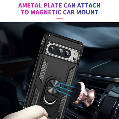 Outdoor Hülle für Google Pixel 8 PRO TPU PC Hybrid Sergeant Armor Schutzcover