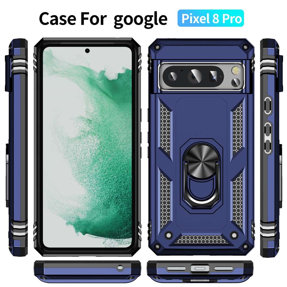 Outdoor Hülle für Google Pixel 8 PRO TPU PC Hybrid Sergeant Armor Schutzcover