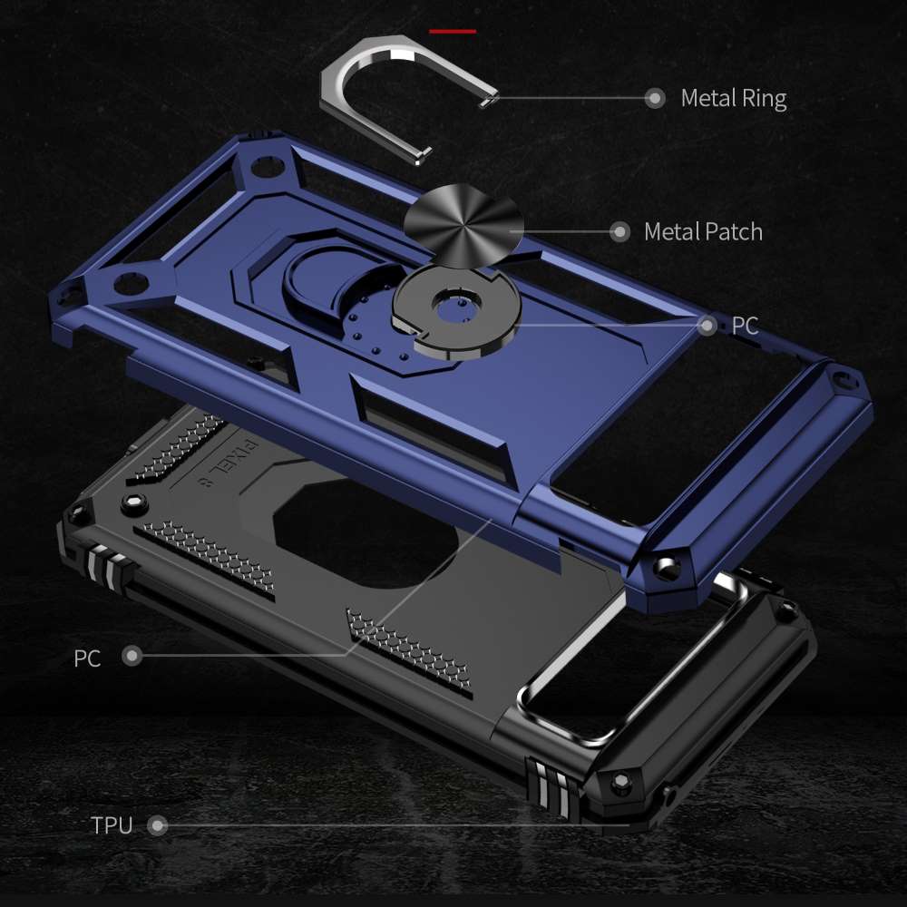 Outdoor Hülle für Google Pixel 8 PRO TPU PC Hybrid Sergeant Armor Schutzcover