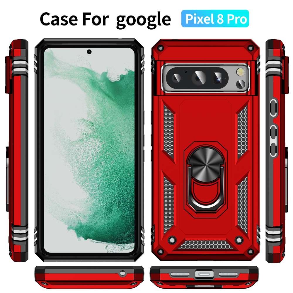 Outdoor Hülle für Google Pixel 8 PRO TPU PC Hybrid Sergeant Armor Schutzcover