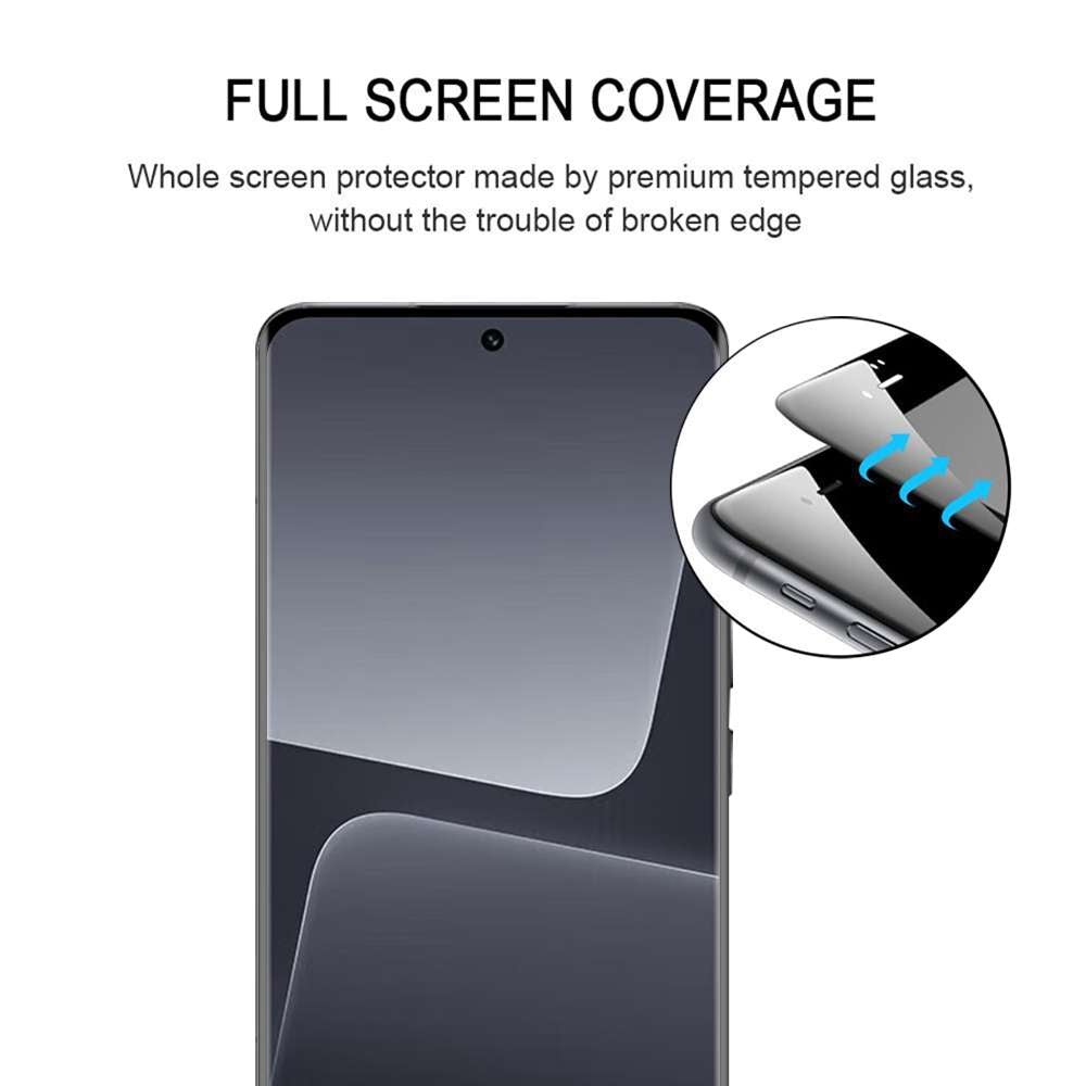 Schutzglas für Xiaomi 13T | 13T PRO Full Cover Tempered Glass Display Folie Film
