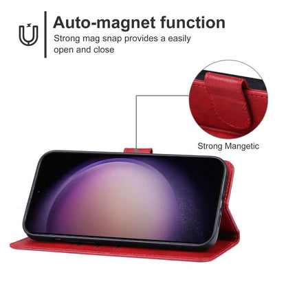 Handy Tasche für Samsung Galaxy S23 FE Wallet Magnet Klappetui Schutzhülle Case