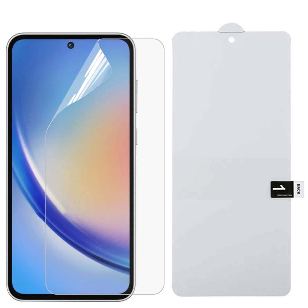 Schutzfolie für Samsung Galaxy A35 Hydrogel Folie Full Screen Displayschutz Film
