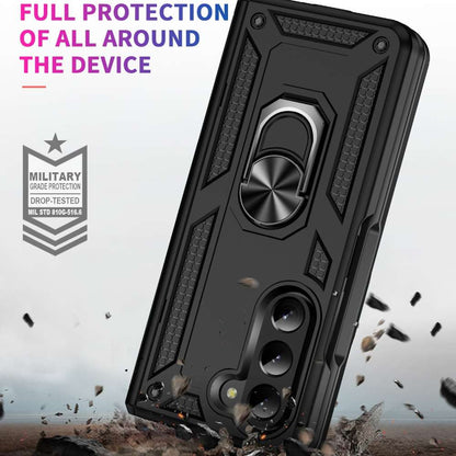 Outdoor Hülle für Samsung Galaxy Z Fold5 TPU PC Hybrid Sergeant Ring Cover Case