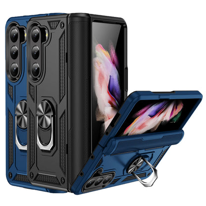 Outdoor Hülle für Samsung Galaxy Z Fold5 TPU PC Hybrid Sergeant Ring Cover Case