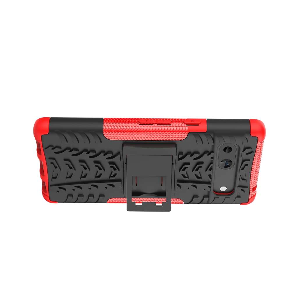 Outdoor Hülle für Google Pixel 7a Tire Rutschfest Kickstand PC TPU Cover Case