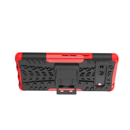 Outdoor Hülle für Google Pixel 7a Tire Rutschfest Kickstand PC TPU Cover Case