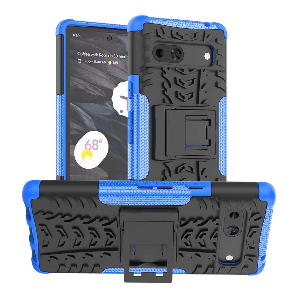 Outdoor Hülle für Google Pixel 7a Tire Rutschfest Kickstand PC TPU Cover Case