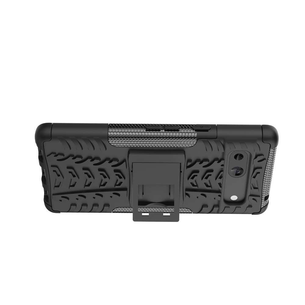 Outdoor Hülle für Google Pixel 7a Tire Rutschfest Kickstand PC TPU Cover Case