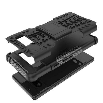 Outdoor Hülle für Google Pixel 7a Tire Rutschfest Kickstand PC TPU Cover Case