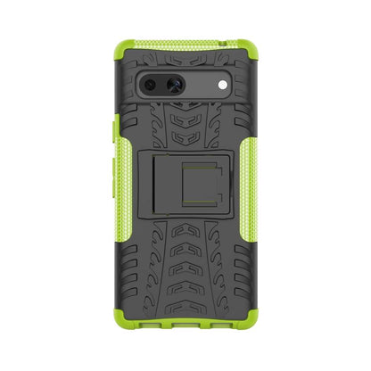 Outdoor Hülle für Google Pixel 7a Tire Rutschfest Kickstand PC TPU Cover Case