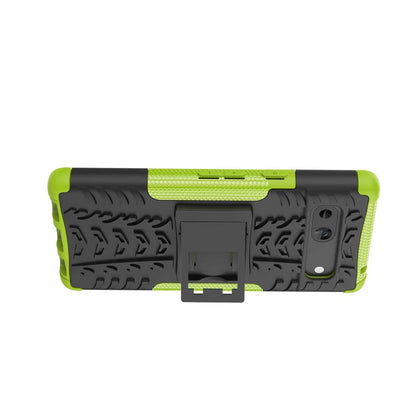 Outdoor Hülle für Google Pixel 7a Tire Rutschfest Kickstand PC TPU Cover Case