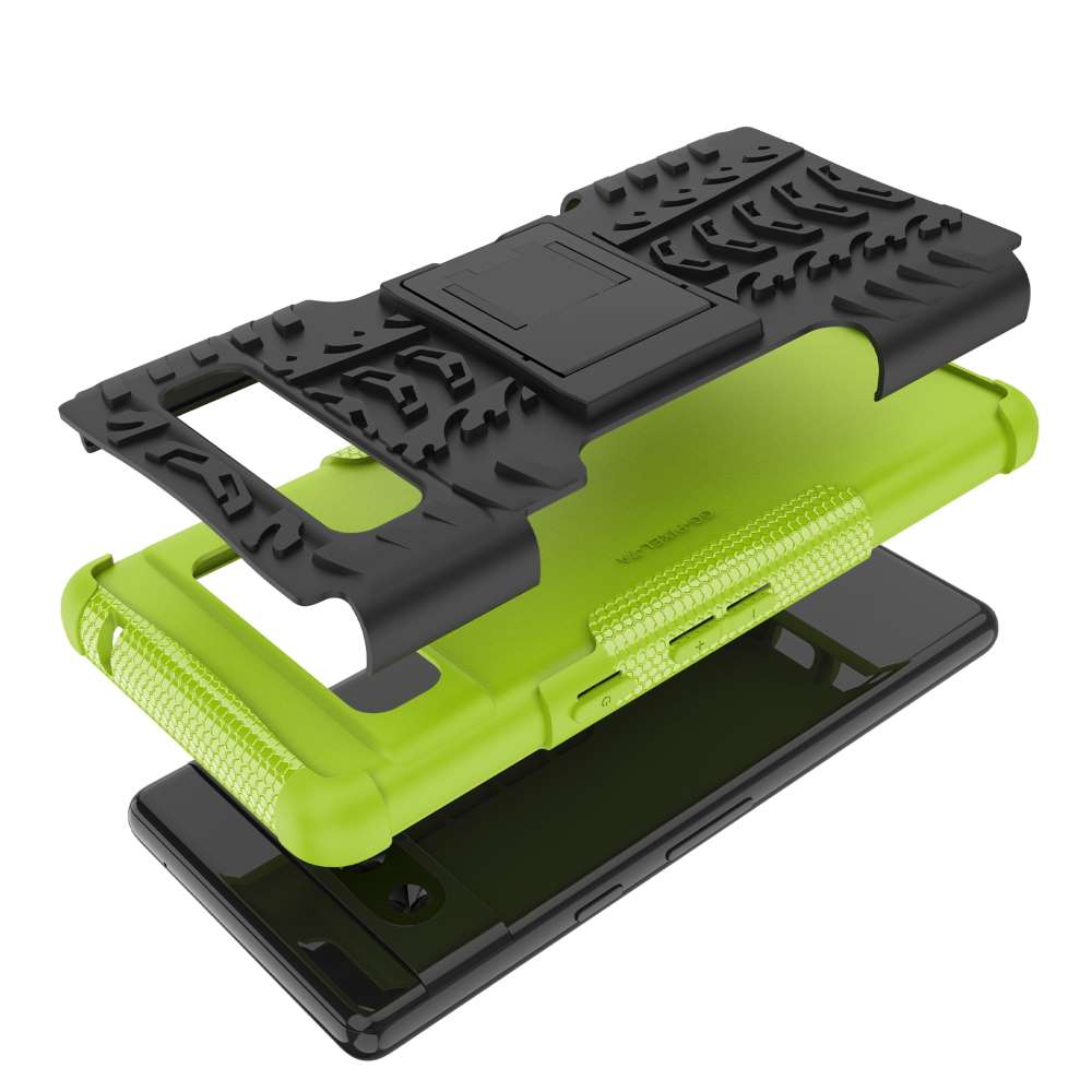 Outdoor Hülle für Google Pixel 7a Tire Rutschfest Kickstand PC TPU Cover Case