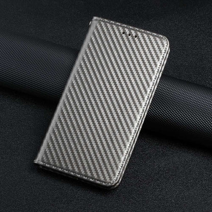 Handy Tasche für Samsung Galaxy S24 PLUS Carbon Fiber Wallet Hülle Magnet Etui