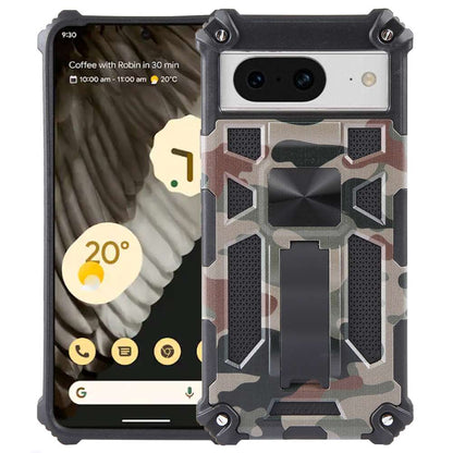 Outdoor Hülle für Google Pixel 8 PRO Camouflage Shockproof Schutz Armor Cover