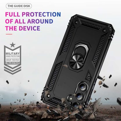 Outdoor Hülle für Samsung Galaxy A35 TPU PC Hybrid Sergeant Armor Schutzcover