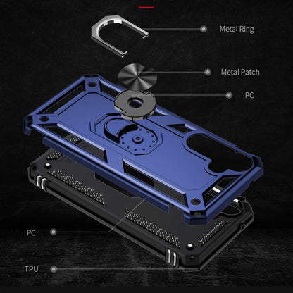 Outdoor Hülle für Samsung Galaxy A35 TPU PC Hybrid Sergeant Armor Schutzcover
