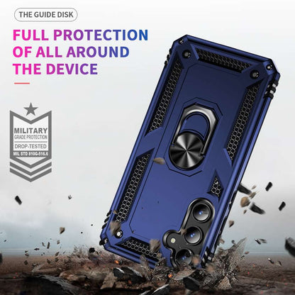 Outdoor Hülle für Samsung Galaxy A35 TPU PC Hybrid Sergeant Armor Schutzcover