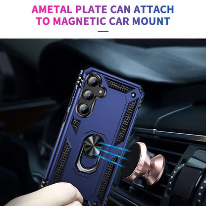 Outdoor Hülle für Samsung Galaxy A35 TPU PC Hybrid Sergeant Armor Schutzcover