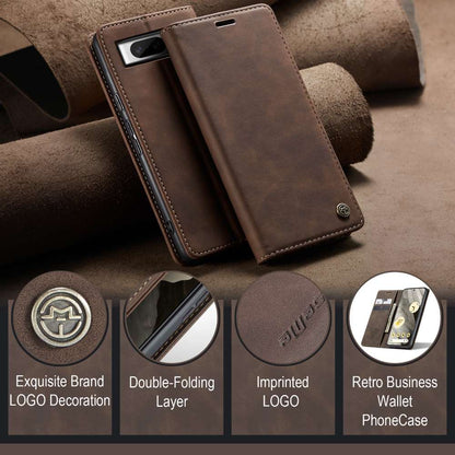 CASEME Handy Tasche für Google Pixel 8 Wallet 013 Series Klapp Hülle Business