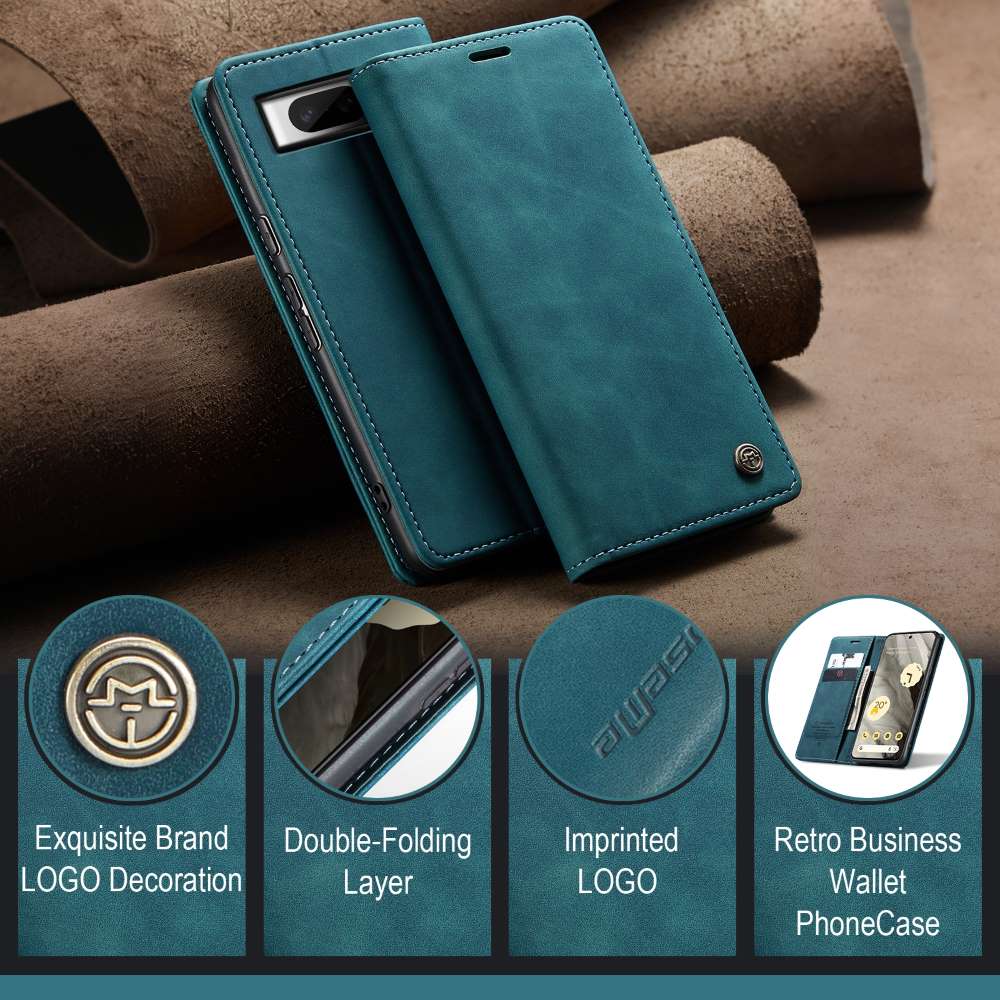 CASEME Handy Tasche für Google Pixel 8 Wallet 013 Series Klapp Hülle Business